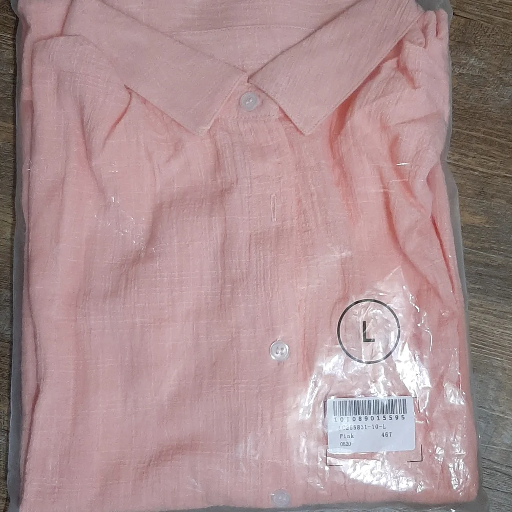 Light pink shirt size L - Picture 2 of 3